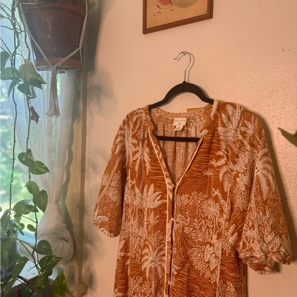 H&M Women’s Tropical Dress sz. S - Picture 2 of 8